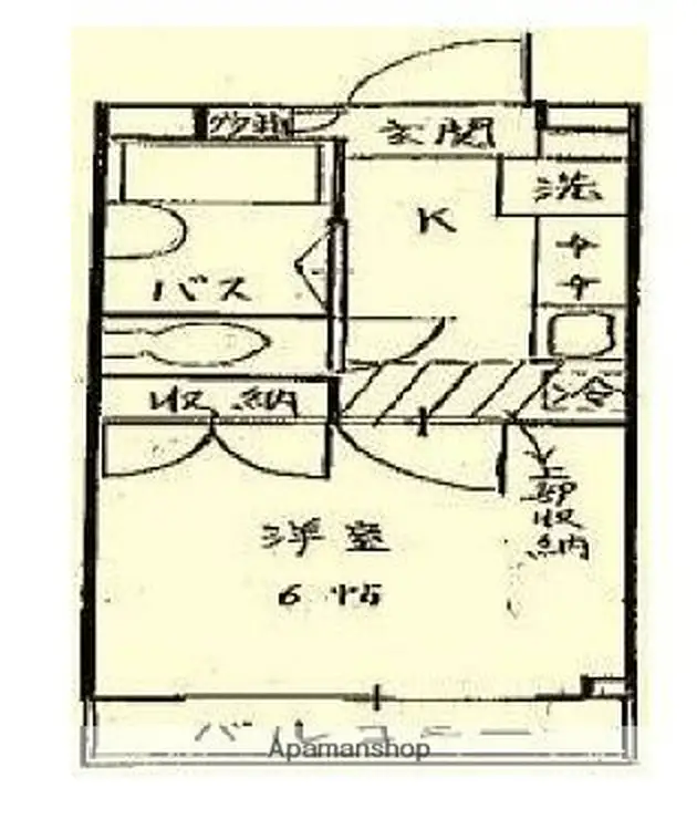 プライム王子神谷 1階階 間取り