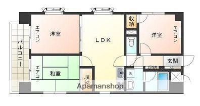 フロイデ目白 2階階 間取り