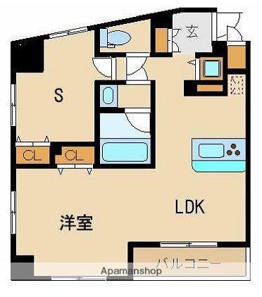 プレサンス本駒込アカデミア 7階階 間取り