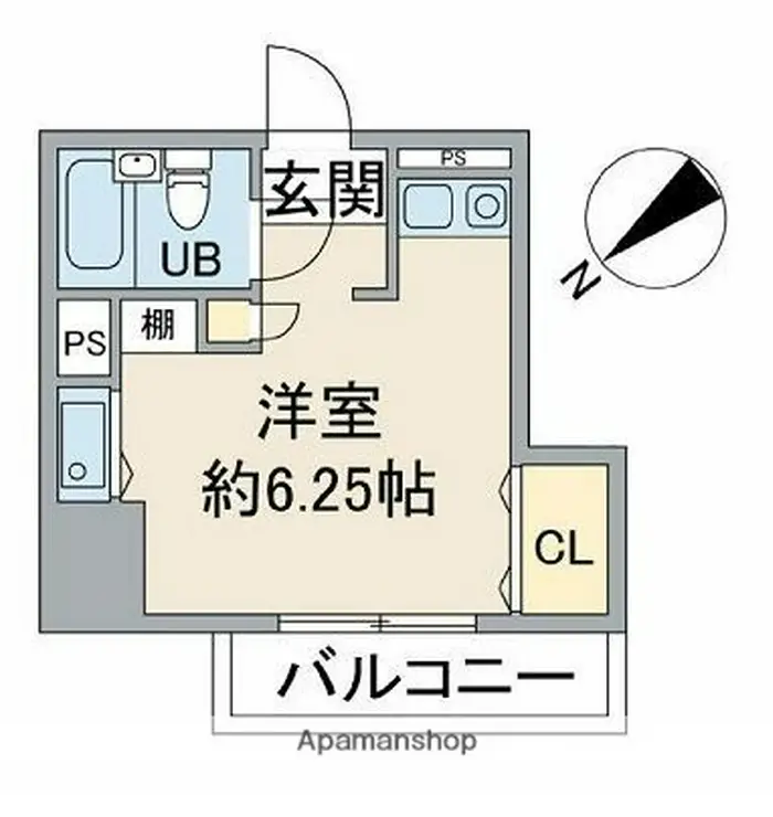 シティハイツ新大塚 7階階 間取り