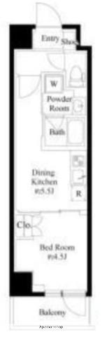 ハーモニーレジデンス六義園 7階階 間取り