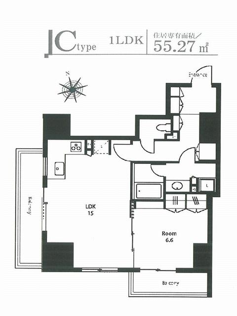 ステイシス町屋 11階階 間取り