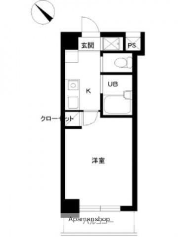 スカイコート文京白山 3階階 間取り