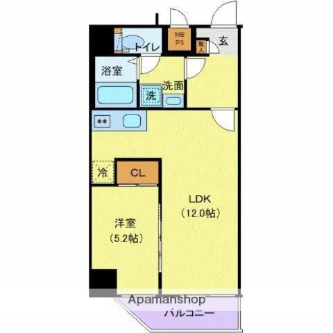 オーイズミ大塚レジデンス(1LDK/6階)の間取り写真