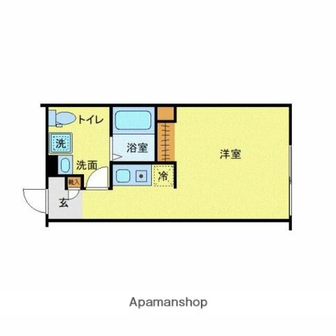 フィオーネ東尾久(ワンルーム/2階)の間取り写真