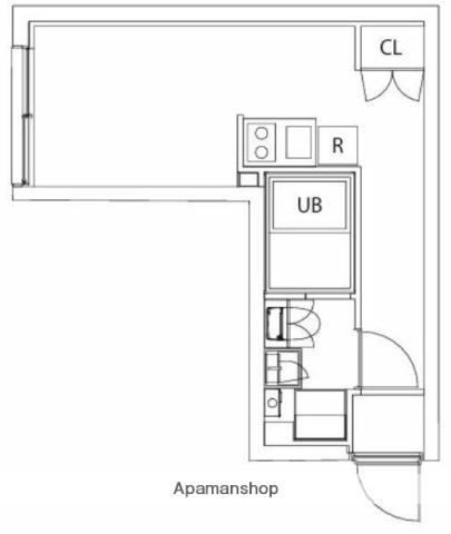 CITY WALK王子DUE(ワンルーム/2階)の間取り写真