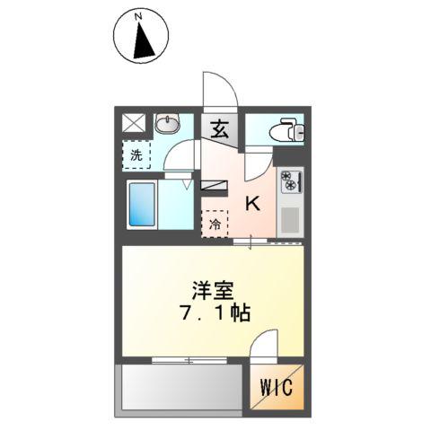 西早稲田2丁目マンション工事(1K/2階)の間取り写真