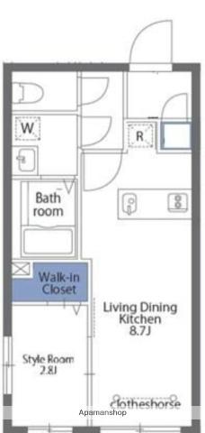 プライムブリス文京春日(1LDK/5階)の間取り写真