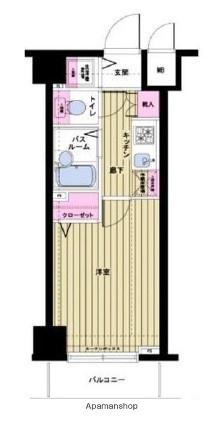 トーシンフェニックス日本橋蛎殻町 11階階 間取り