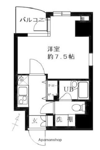 リガーレ本所吾妻橋 5階階 間取り