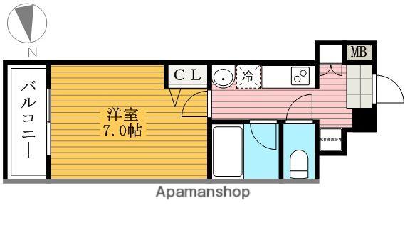 パークウェル大島 2階階 間取り