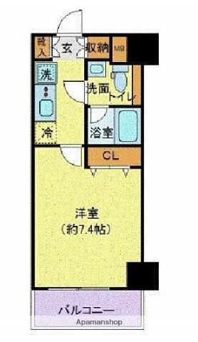 プレール・ドゥーク木場駅前 12階階 間取り