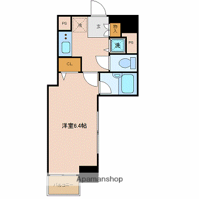 プレール・ドゥーク銀座EAST 4階階 間取り