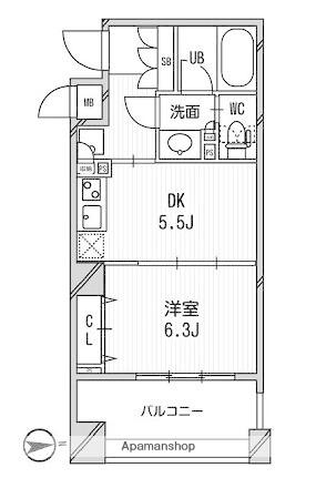 アーデン神保町 4階階 間取り
