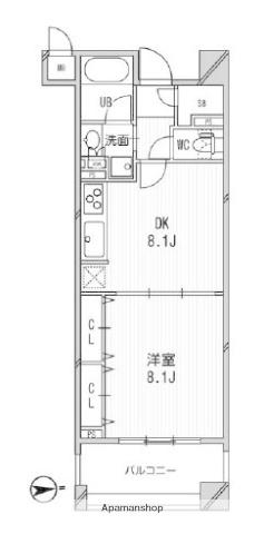 アーデン神保町 3階階 間取り