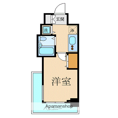 スカイコート日本橋壱番館 3階階 間取り