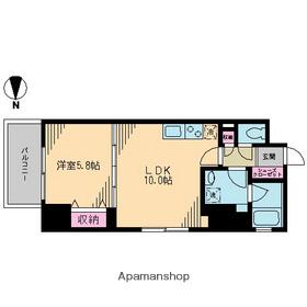 クレドラテース白河 3階階 間取り