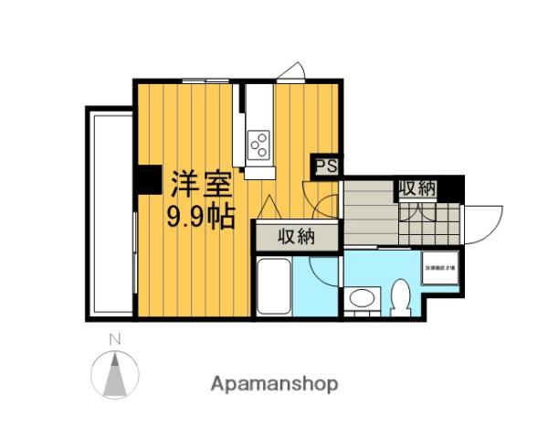 アーバンフォート住吉 5階階 間取り