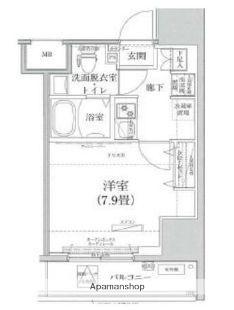 ルフレ深川イースト 2階階 間取り