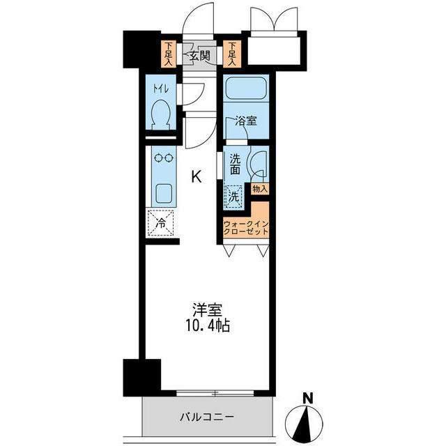 レジデンス両国駅前 14階階 間取り