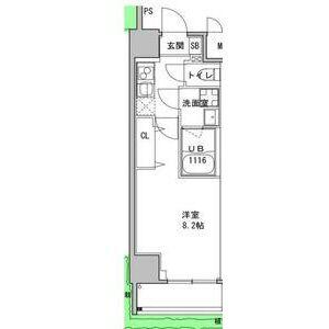 S-RESIDENCE押上CLAIR(1K/5階)の間取り写真