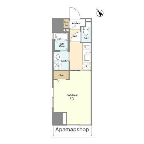 リバーレ日本橋三越前(1K/5階)の間取り写真