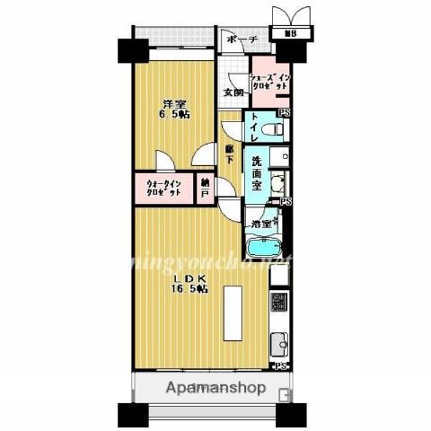 ザ・晴海レジデンス 14階階 間取り
