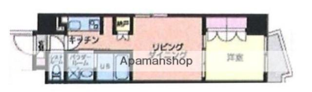 JUTOWERFRONT千石(1LDK/6階)の間取り写真