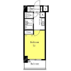 メインステージ茅場町(1K/5階)の間取り写真