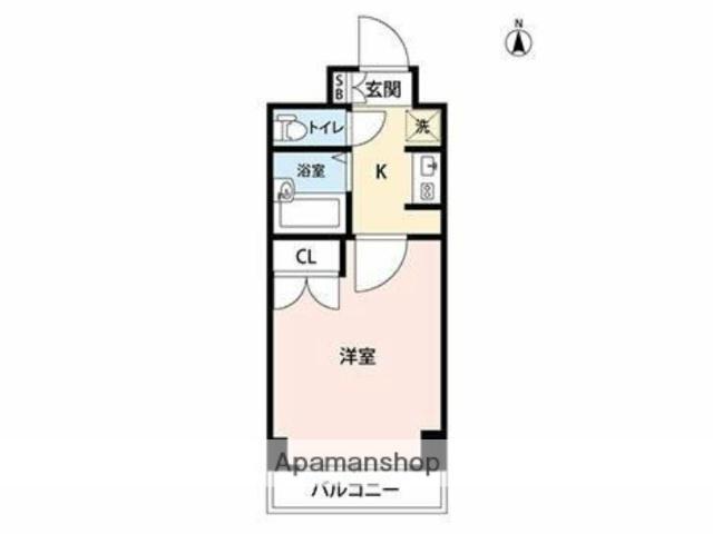 マイナビSTAY秋葉原駅前(1K/5階)の間取り写真