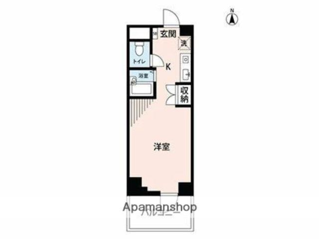 マイナビSTAY神保町(ワンルーム/5階)の間取り写真