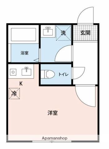 マイナビSTAYアーバンオアシス住吉猿江(ワンルーム/3階)の間取り写真