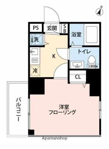 マイナビSTAYデイトナ日本橋三越前(1K/5階)の間取り写真