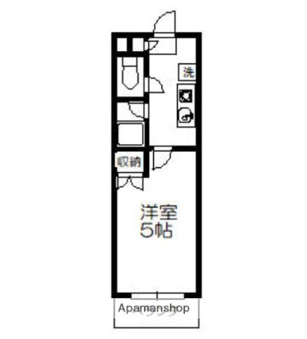 ヴァンテアン 2階階 間取り