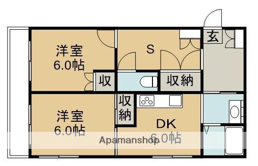 サン・ドエル荻窪 1階階 間取り