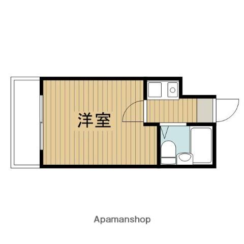 高円寺コーラル(1K/2階)の間取り写真