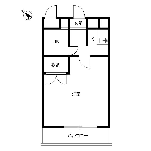 プレール石神井公園 1階階 間取り