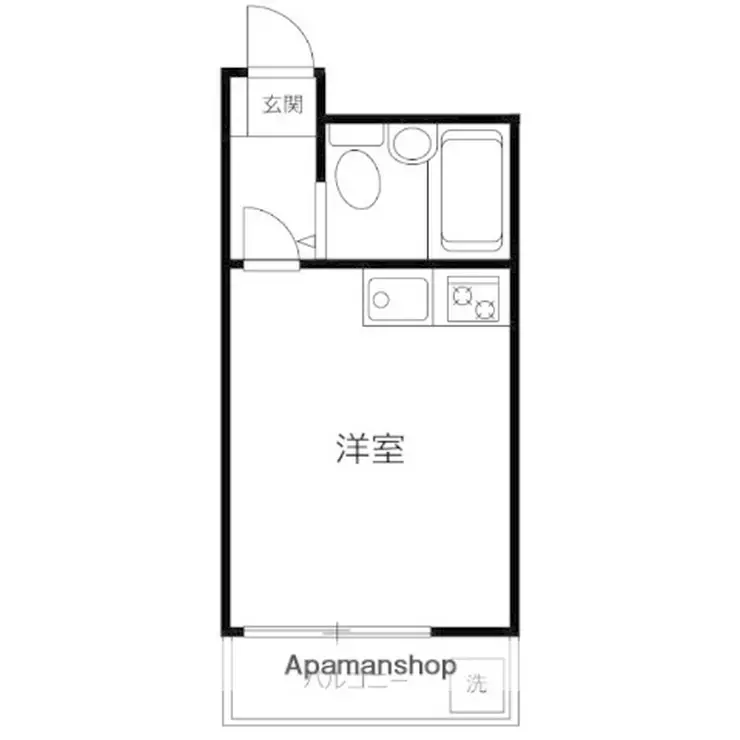 グレースハイム横山 2階階 間取り