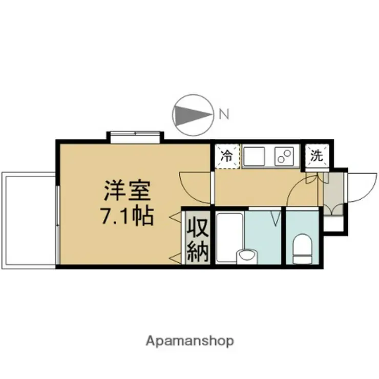 プレール高円寺 7階階 間取り