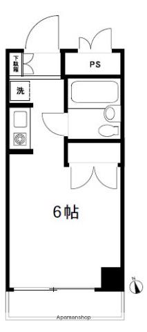 アート・フル西荻窪(ワンルーム/2階)の間取り写真