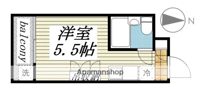 メゾン・ド・オヌール 5階階 間取り