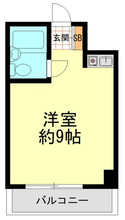 ライオンズマンション西新宿第7 6階階 間取り