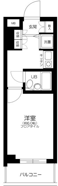 藤和シティスクエア練馬 13階階 間取り