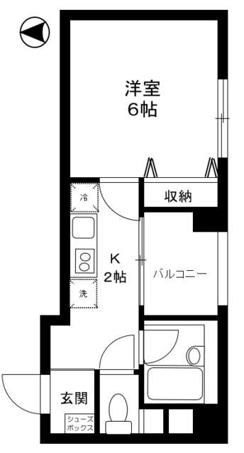 ECLUSE 2階階 間取り