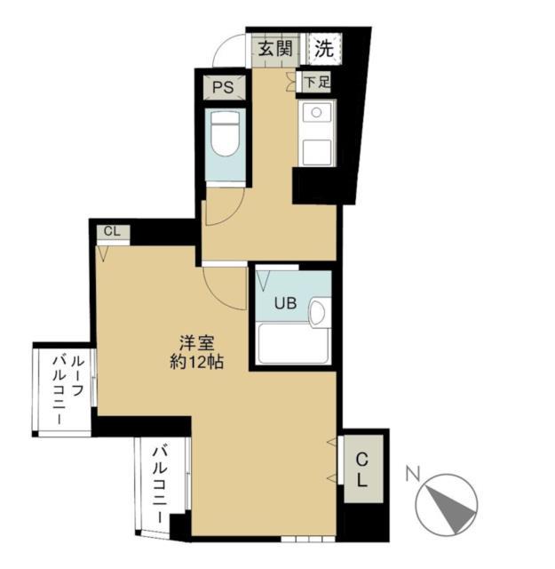 スカイコート目白台 7階階 間取り