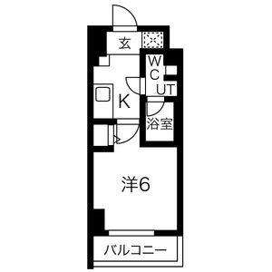 スパシエロッサ池袋 8階階 間取り