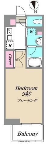 オーキッドテラス高円寺(1K/2階)の間取り写真