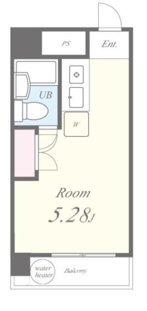 セジュール田町 10階階 間取り