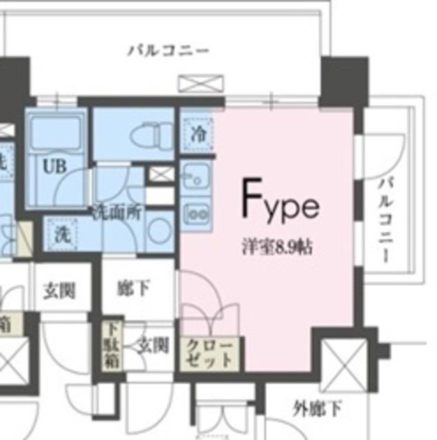 ガレリア東新宿 5階階 間取り
