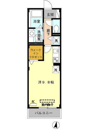 メゾンテラ 1階階 間取り